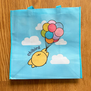 Blue Balloons Reusable Grocery Bag