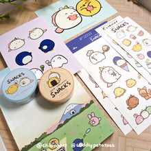 Snacks Collector Set - Chibird x Cuddly Potatoes Collab