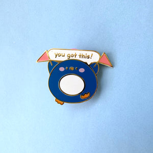 [Doorbuster] B-Grade You Got This Penguin Enamel Pin