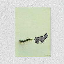 Foraging Friends - Scaredy Cat Felt Small Print