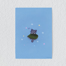 Foraging Friends - Sleepy Cat