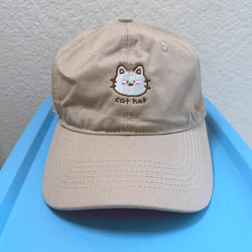Cat Hat Embroidered Hat