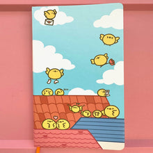 Chibird Roof Hardcover Dotted Grid Notebook