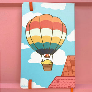 Chibird Roof Hardcover Dotted Grid Notebook