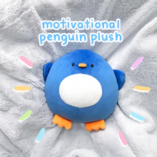 Load image into Gallery viewer, Motivational Penguin Plush