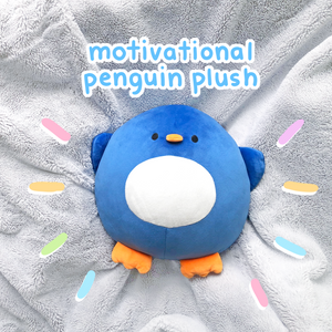 Motivational Penguin Plush