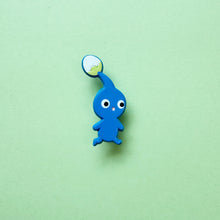 Blue Pikmin Dyed Enamel Pin