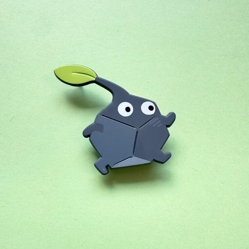 Rock Pikmin Dyed Enamel Pin