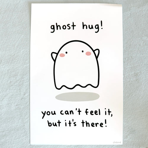 Ghost Hug Poster