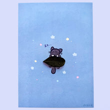 Foraging Friends - Sleepy Cat