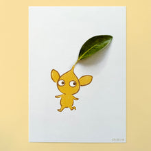 Foraging Friends - Yellow Pikmin Felt Small Print