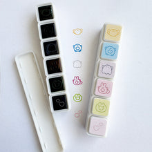6-in-1 Push Button Stamp