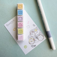 6-in-1 Push Button Stamp