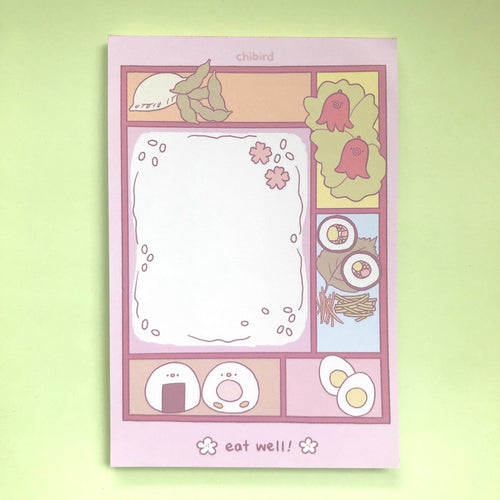 Bento Box Memo Pad