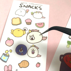 Food Sticker Sheets Bundle