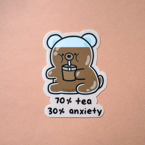 Tea Honey Bear Sticker