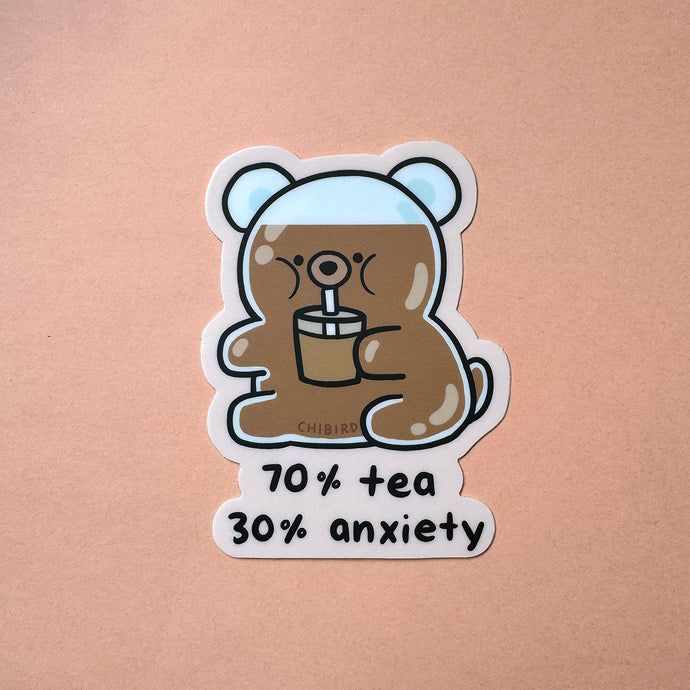 Tea Honey Bear Sticker