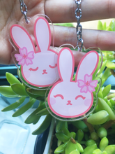 Cherry Blossom Bunny Charm