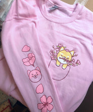 Cherry Blossom Pocket Shiba Sweatshirt