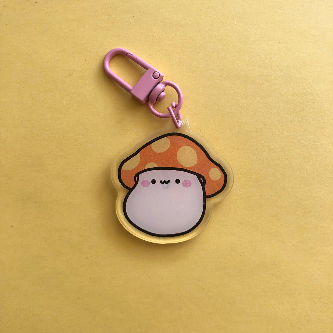 Maple Mushroom Charm