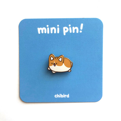 Mini Corgi Enamel Pin