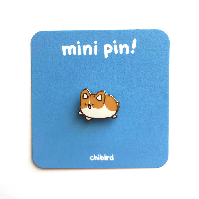 Mini Corgi Enamel Pin
