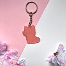 Cherry Blossom Shiba Charm - Frosted Pink