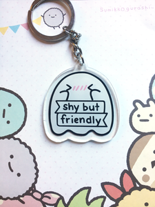 Shy but Friendly Ghost Charm